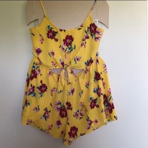 COPY - Deep yellow romper